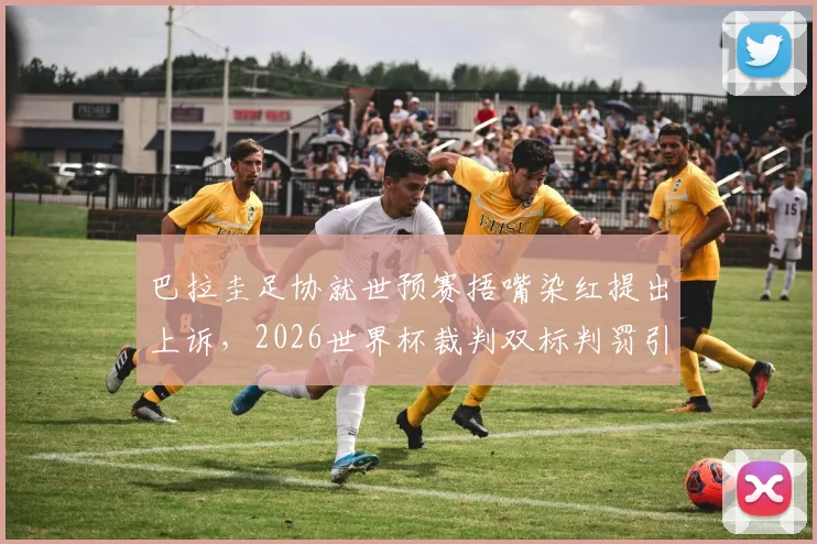 巴拉圭足协就世预赛捂嘴染红提出上诉，2026世界杯裁判双标判罚引热议与深度分析