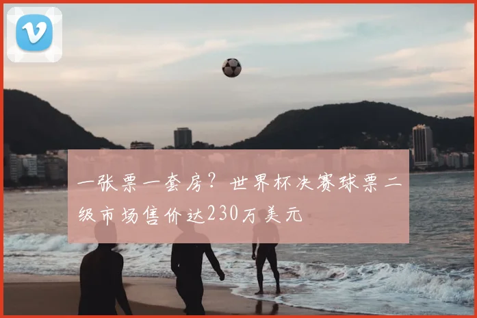 一张票一套房?世界杯决赛球票二级市场售价达230万美元